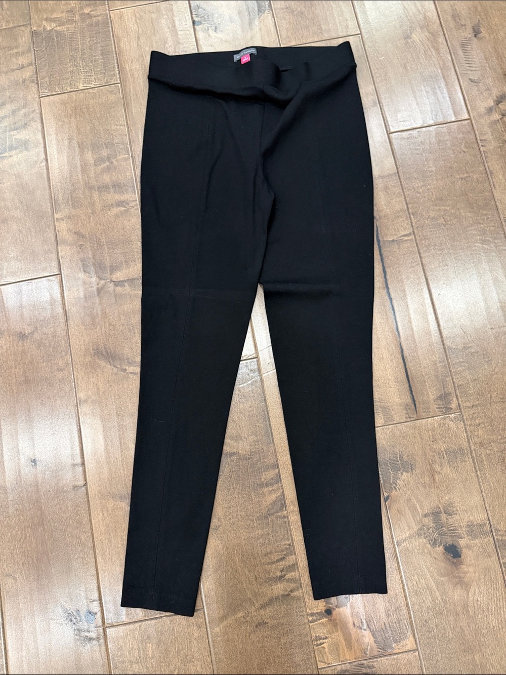 Vince Camuto Black Ponte Knit Leggings